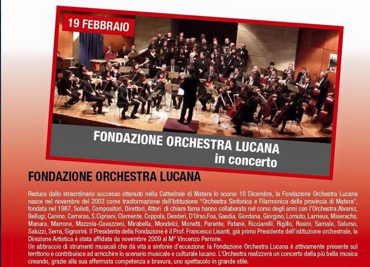 fondazione orchestra lucana