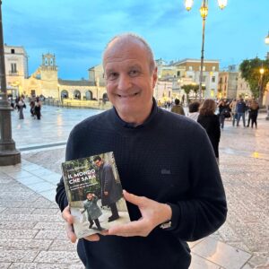 Luigi Fontana presenta libro "Il mondo che sarà. La storia della mia via, accanto al mio grande papà" a Matera: report e foto