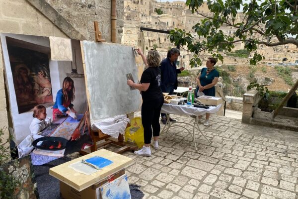 Cna Matera e maestra d'arte Claudia Nodari insieme per il progetto "Impara l’arte e non metterla da parte" con Camp Art Immersion nei Sassi di Matera: report e foto