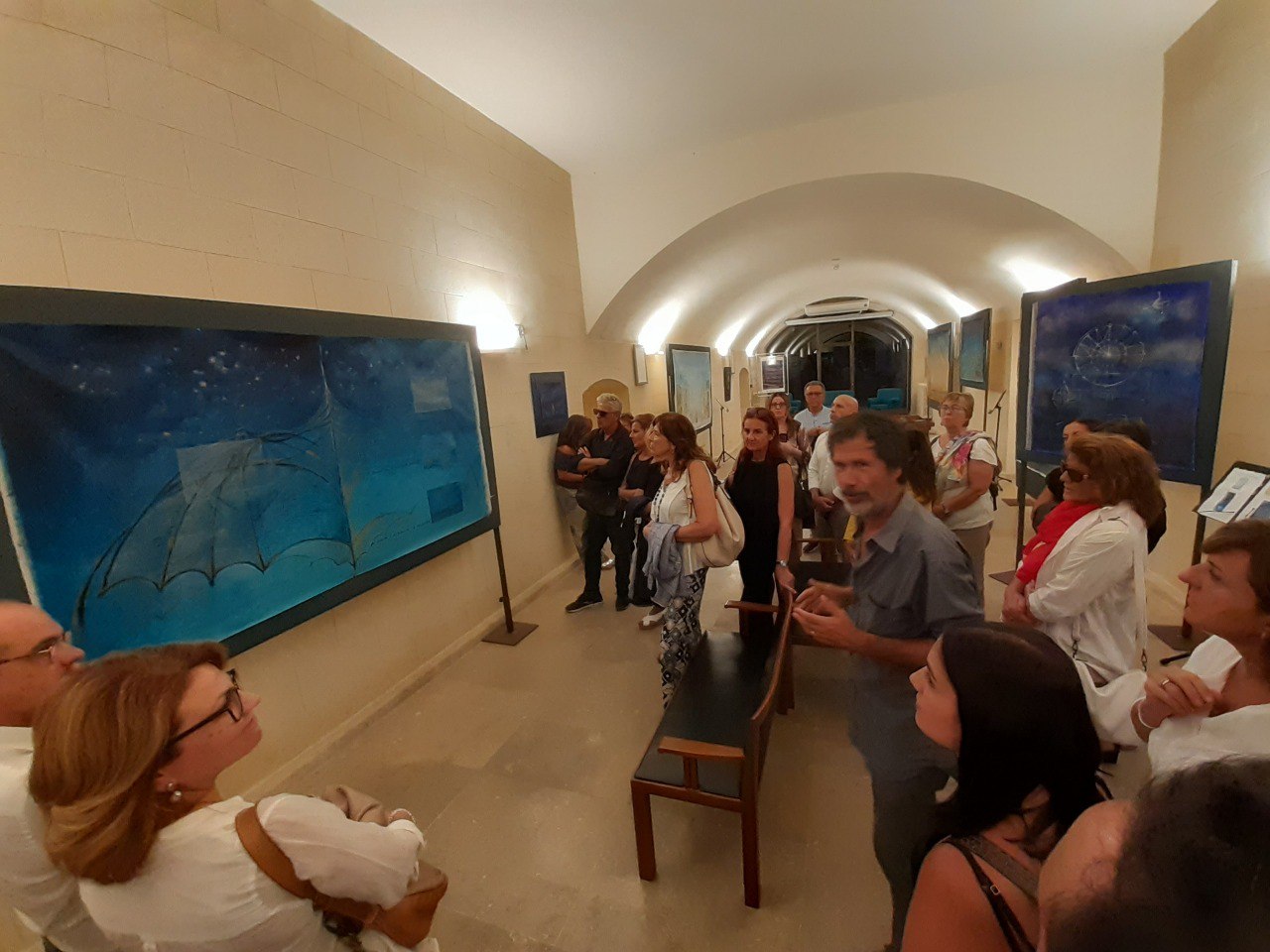 Inaugurata nel Museo Ridola di Matera la mostra “Leonardo Atlantico” dell'artista tursitano Corrado Veneziano: report e foto : SassiLive