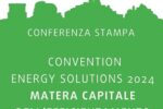 Energy Solutions presenta convention "Matera Capitale dell'efficientamento 2024"