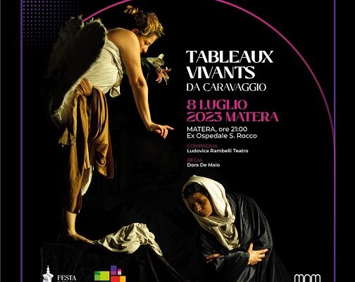 Festa della Bruna 2023, spettacolo "Tableaux Vivants da Caravaggio" di Fondazione Matera 2019 e Associazione Maria Santissima della Bruna