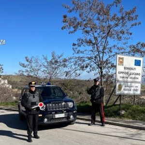 Carabinieri sventano furto di rame a Oppido Lucano e recuperano furgone rubato