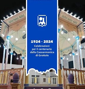 "100 anni di armonie", celebrazioni per centenario Cassarmonica di Grottole: programma eventi