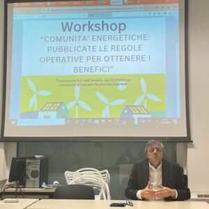 "Comunità energetiche: pubblicate le regole operative per ottenere i benefici", workshop di Cna e Agenzia Lucana per lo sviluppo e la cooperazione internazionale a Matera: report e foto