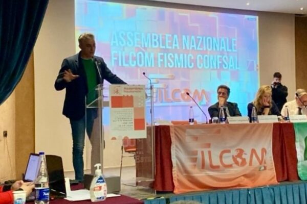 Assemblea nazionale Filcom-fismic-Confsal: Donato Rosa eletto segretario nazionale