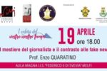 "Il mestiere del giornalista e il contrasto alle fake news", conferenza di Enzo Quaratino a Melfi