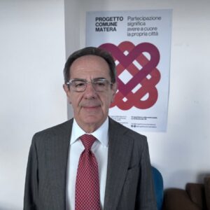 Elezioni comunali Matera 2025, Santochirico (Progetto Comune Matera) spiega perchè non ci sono più le condizioni per la sua candidatura a sindaco di Matera: report, video-intervista, foto