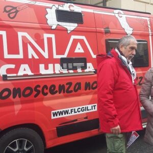 Carovana dei diritti Flc Cgil in Basilicata, prima tappa a Potenza: report e foto