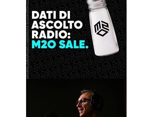 Dati di ascolto radio FM 2022, m2o continua a crescere: 1.591.000 ascoltatori. Dati TER radio FM nazionali, top 25 giorno medio, top 25 quarto d'ora