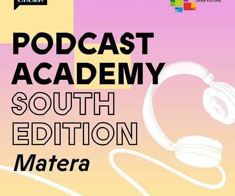 Fondazione Matera-Basilicata 2019 pubblica esiti selezione "Podcast Academy - South edition"