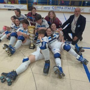 Hockey su pista femminile, Roller Matera travolge Trissino 4-1 e conquista la Coppa Italia 2025