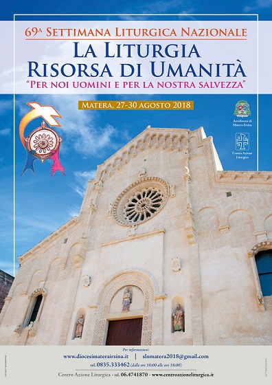 69^ Settimana Liturgica Nazionale a Matera, messaggio dell'Arcivescovo Monsignor Pino Caiazzo