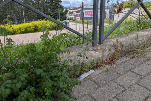 Degrado nell'area tra piazza Nuzzaci e via Manicone al rione Agna di Matera, denuncia del cittadino Eustachio Rinaldelli
