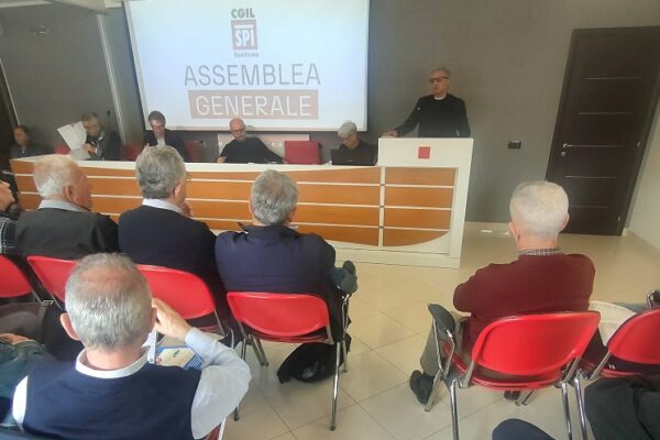 Assemblea generale Spi Cgil Basilicata a Potenza: report e foto