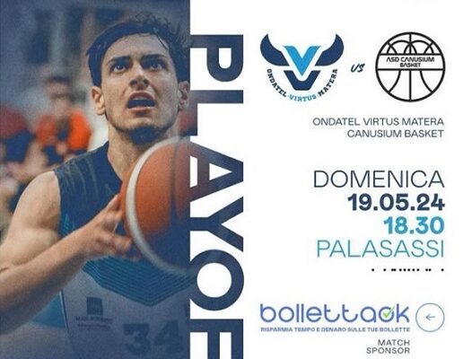 Basket, serie C, finale play-off, gara 3, Virtus Matera sfida Canusium Basket al PalaSassi  